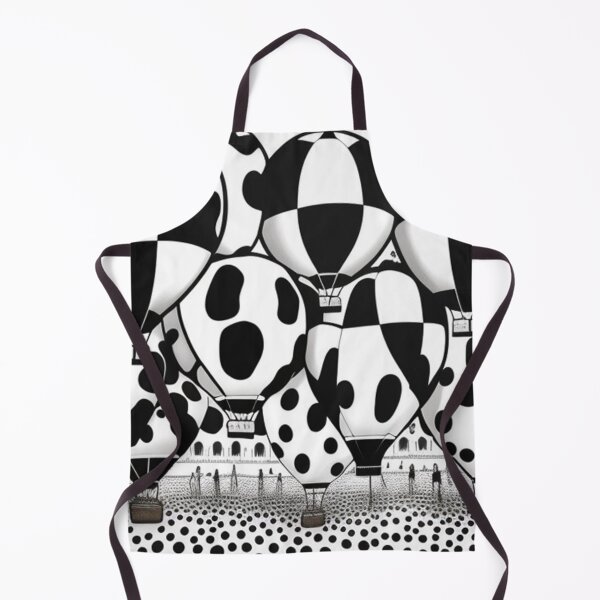 Item preview, Black and white hot air balloons  designed and sold by Roxburylane.