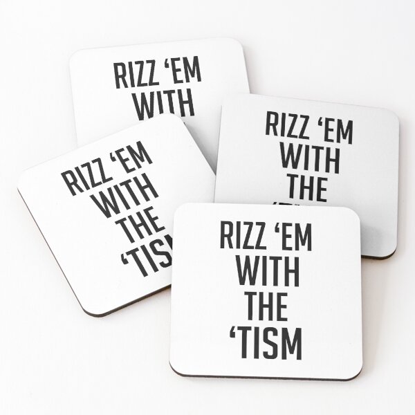 Item preview, Rizz 'Em with the "tism funny autism  designed and sold by resindrop.