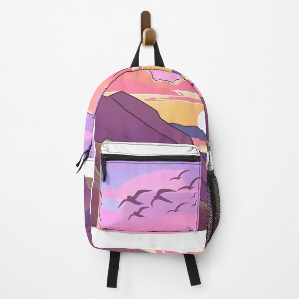Item preview, Retro sunset at the mountains designed and sold by photoartdesin.