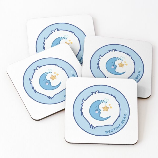 Item preview, Bedtime Caring Bear Badge  designed and sold by Brittanykald.