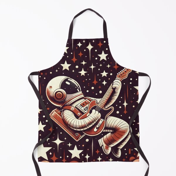 Item preview, Cosmic Guitarist: Stars and Strums designed and sold by inkArtistryfine.