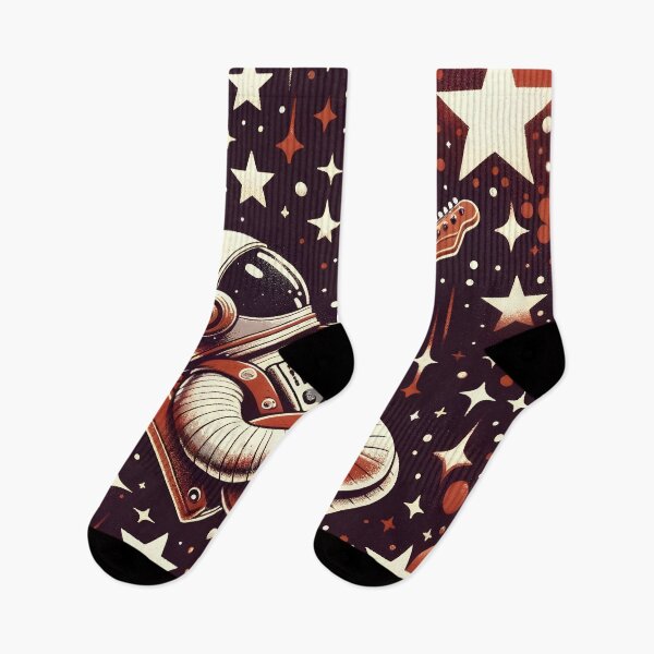 Item preview, Cosmic Guitarist: Stars and Strums designed and sold by inkArtistryfine.