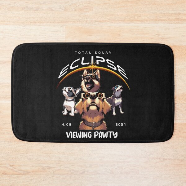 Item preview, Total Solar Eclipse Viewing Pawty, Dogs, Labrador, German Shepherd, Totality, Solar Eclipse over USA, April 8 2024 designed and sold by jeyel7.