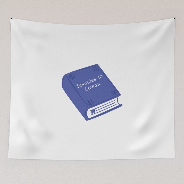 Item preview, Enemies to Lovers Blue Book Romance Trope  designed and sold by NimuehArt.