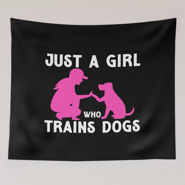 Item preview, just a girl who trains dogs designed and sold by CORJIDOG-ART.