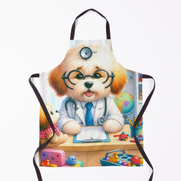 Item preview, Pediatric Pup: The Adorable Doctor designed and sold by inkArtistryfine.