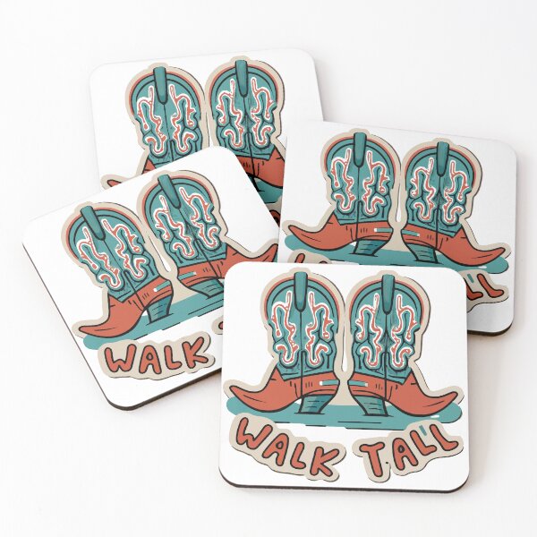 Item preview, Vintage Walk Tall Cowboy Boots Graphic designed and sold by NiftyWrx.