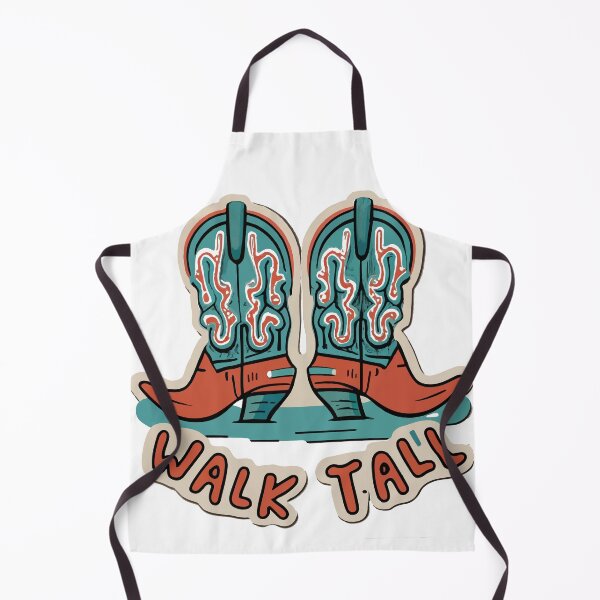 Item preview, Vintage Walk Tall Cowboy Boots Graphic designed and sold by NiftyWrx.