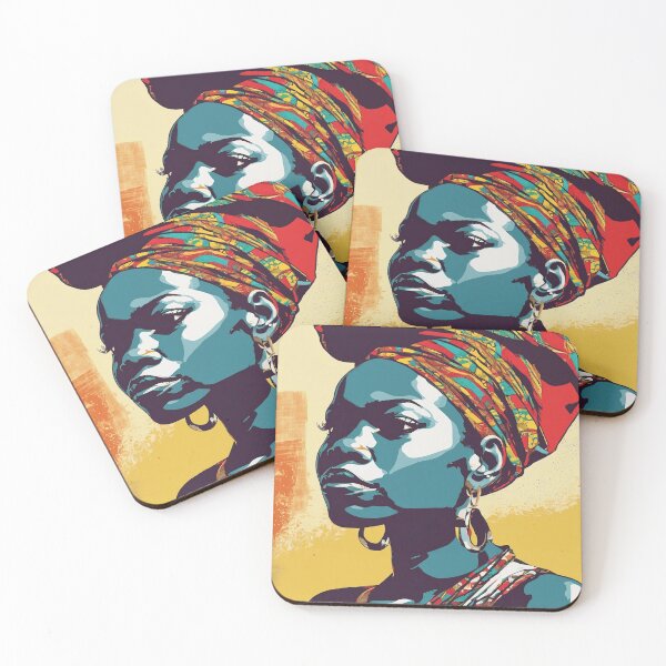 Item preview, Malaika Pop Art Portrait designed and sold by Yzakreativ.