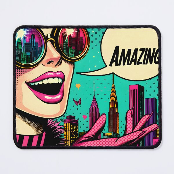 Item preview, Pop Art Cityscape Wow Factor designed and sold by inkArtistryfine.