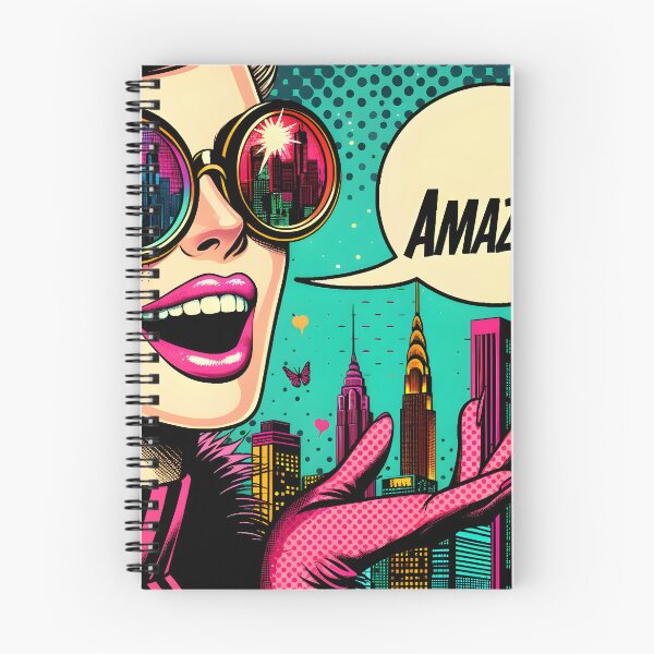 Item preview, Pop Art Cityscape Wow Factor designed and sold by inkArtistryfine.