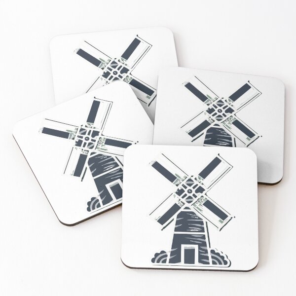 Item preview, Rustic Windmill Silhouette - Country Landmark Design designed and sold by NiftyWrx.
