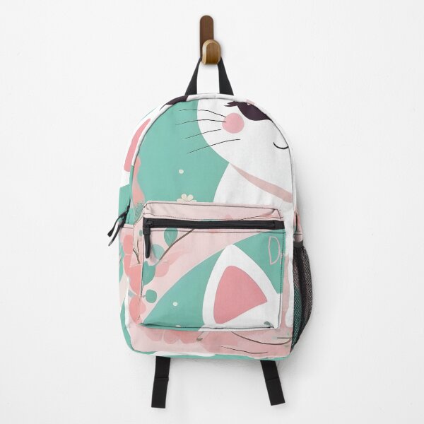 Item preview, Blossoming Kawaii Cat - Spring Design designed and sold by inkArtistryfine.