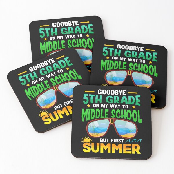 Item preview, Graduation Goodbye 5th Grade On My Way To Midlle School But First Summer designed and sold by CORJIDOG-ART.