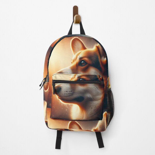 Item preview, Corgi in a Sun Beam - Side Profile Digital Art designed and sold by Star-Fragment.