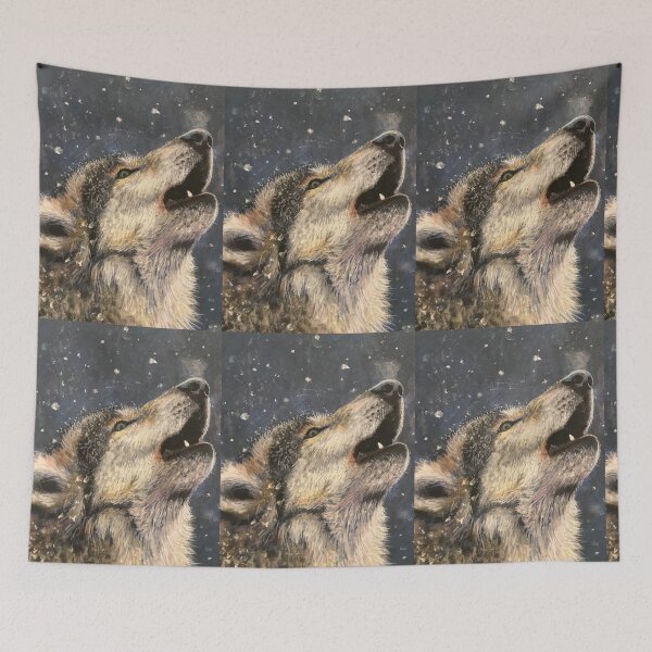 Item preview, Howling Wolf designed and sold by Artdesrapides.