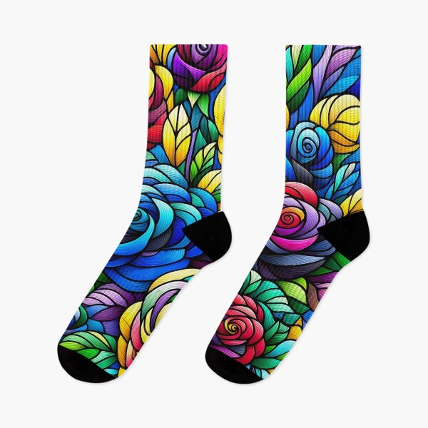 Item preview, Vibrant Floral Tapestry Artwork designed and sold by inkArtistryfine.