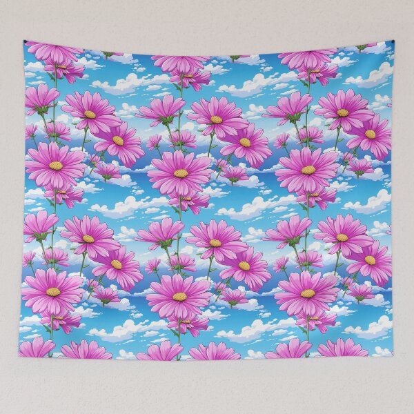 Item preview, Cosmos Tile 19: Stardust Whispers Clothed in Silken Petals designed and sold by TheBrainArt.