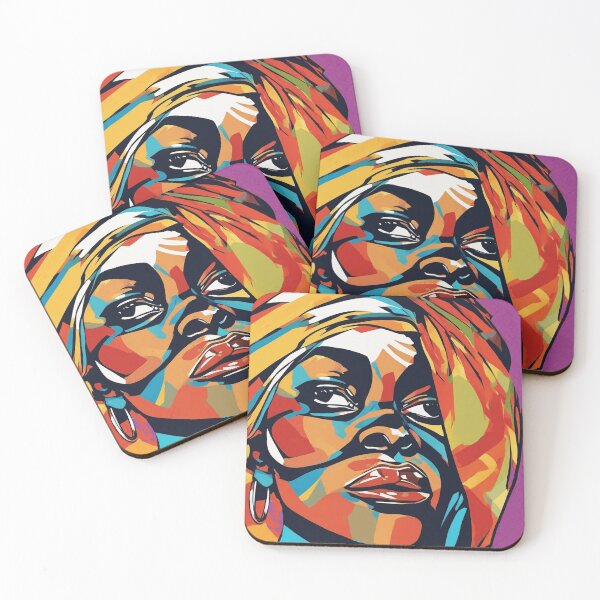 Item preview, Kamaria Pop Art Portrait designed and sold by Yzakreativ.