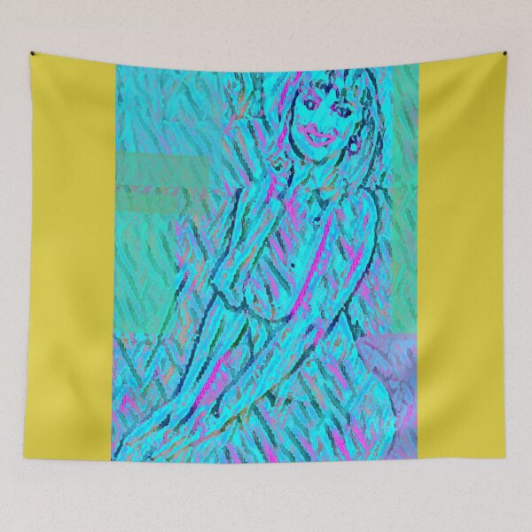 Item preview, Semi-abstract painting of female nude model. designed and sold by pulchritude560.