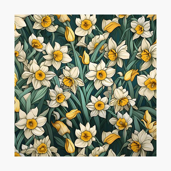 Artikelvorschau, Fresh Garden von Ethereaf-Daffodil entworfen und verkauft von Ethereaf.