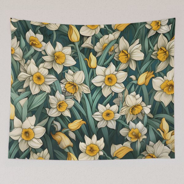 Aperçu de l'œuvre Jardin frais par Ethereaf-Daffodil créée et vendue par Ethereaf.