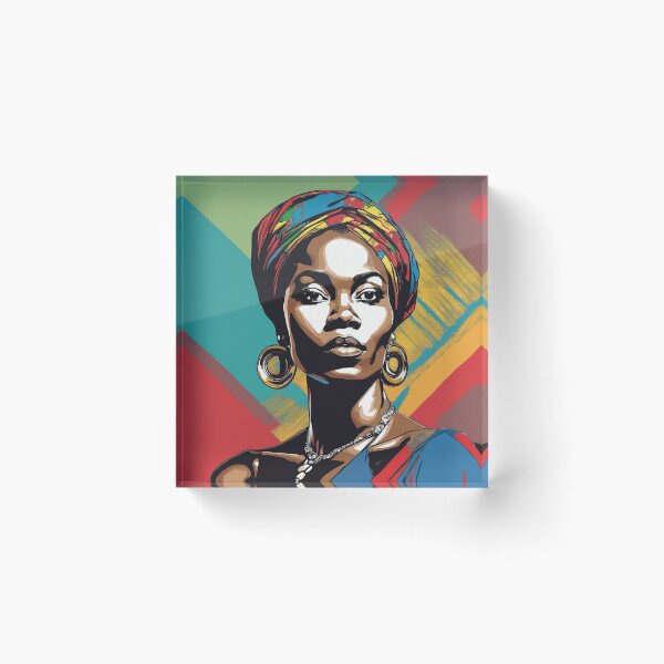 Item preview, Anaya Pop Art Portrait designed and sold by Yzakreativ.