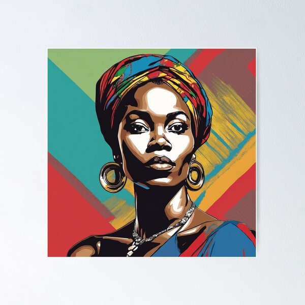 Item preview, Anaya Pop Art Portrait designed and sold by Yzakreativ.