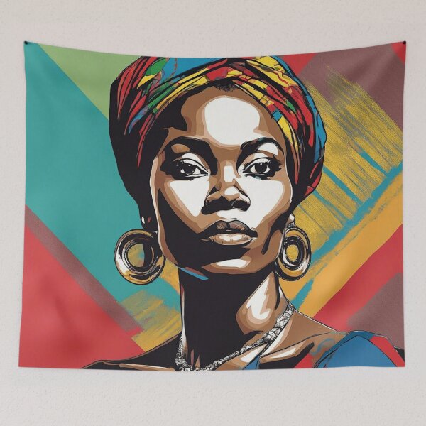 Item preview, Anaya Pop Art Portrait designed and sold by Yzakreativ.