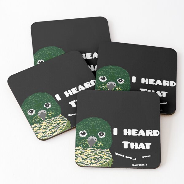 Item preview, I heard that conure. designed and sold by PosieBB.