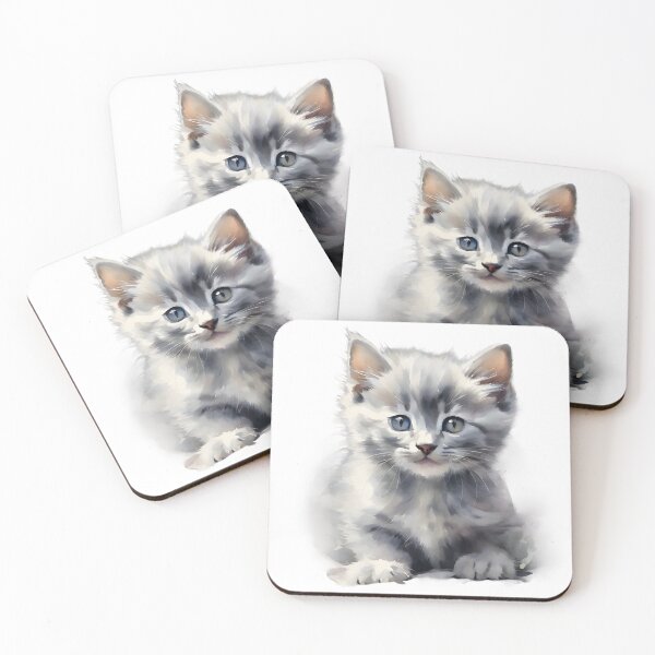 Item preview, A cute kitten is staring at you. designed and sold by Vibes-vintage.