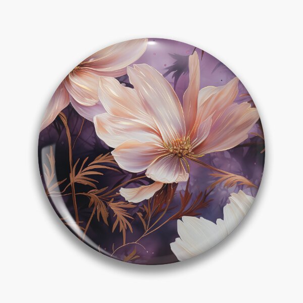 Item preview, Cosmos Tile 21: Stardust Whispers Clothed in Silken Petals designed and sold by TheBrainArt.