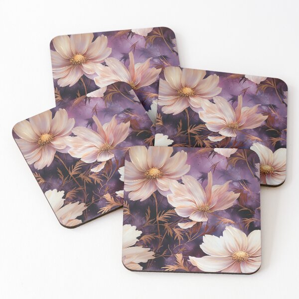 Item preview, Cosmos Tile 21: Stardust Whispers Clothed in Silken Petals designed and sold by TheBrainArt.