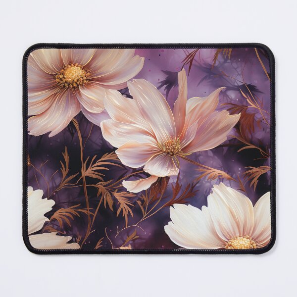 Item preview, Cosmos Tile 21: Stardust Whispers Clothed in Silken Petals designed and sold by TheBrainArt.