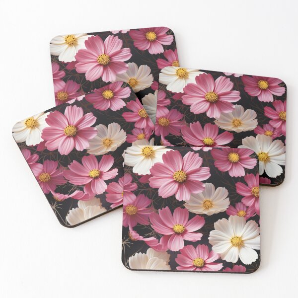 Item preview, Cosmos Tile 22: Stardust Whispers Clothed in Silken Petals designed and sold by TheBrainArt.