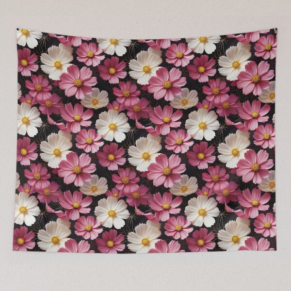 Item preview, Cosmos Tile 22: Stardust Whispers Clothed in Silken Petals designed and sold by TheBrainArt.