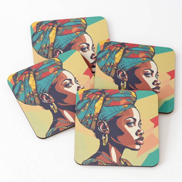 Item preview, Naima Pop Art Portrait designed and sold by Yzakreativ.