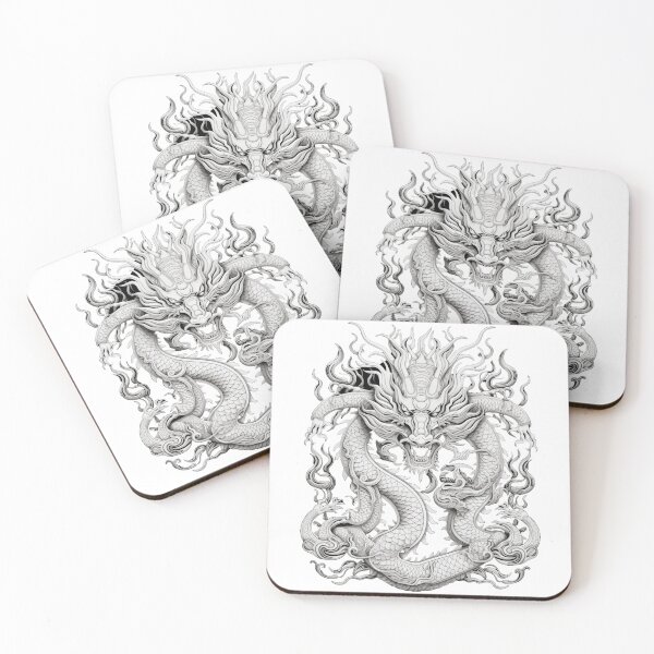 Item preview, The White dragon designed and sold by Theerapol Buphasiri.