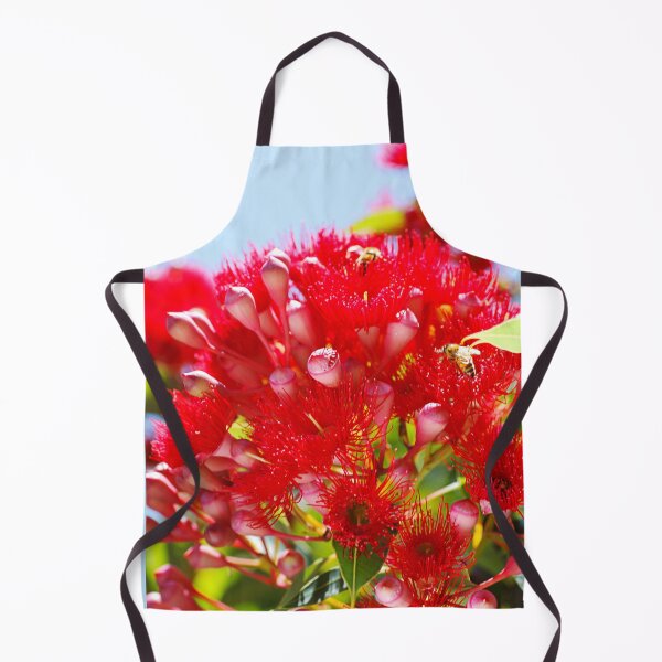 Item preview, Eucalyptus Red Flowers Like Fireworks designed and sold by Joy Watson - Natural Light Photography .