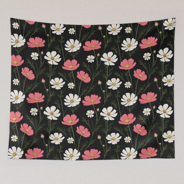 Item preview, Cosmos Tile 26: Stardust Whispers Clothed in Silken Petals designed and sold by TheBrainArt.
