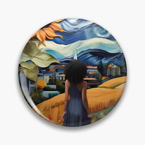 Item preview, Celestial Cityscapes: A Van Gogh Fusion Masterpiece Collection designed and sold by printedsoul.