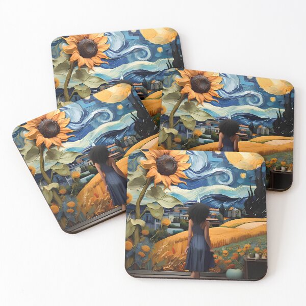Item preview, Celestial Cityscapes: A Van Gogh Fusion Masterpiece Collection designed and sold by printedsoul.