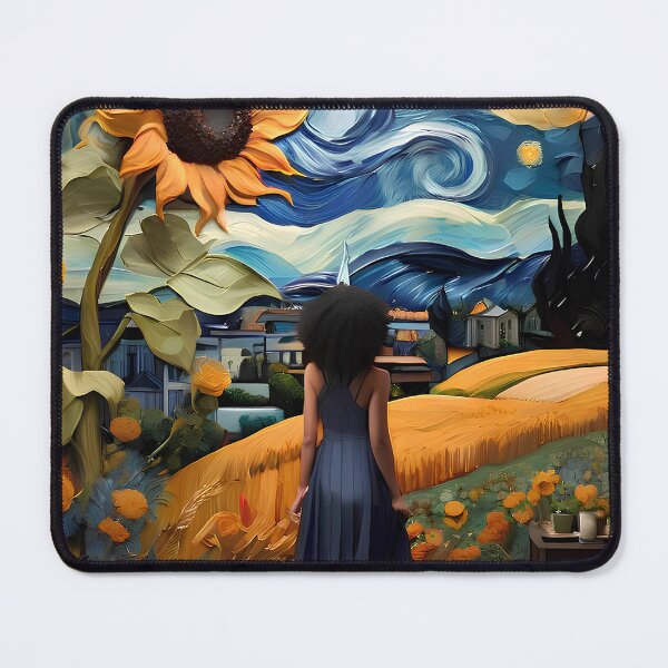Item preview, Celestial Cityscapes: A Van Gogh Fusion Masterpiece Collection designed and sold by printedsoul.