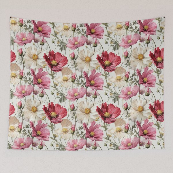 Item preview, Cosmos Tile 27: Stardust Whispers Clothed in Silken Petals designed and sold by TheBrainArt.