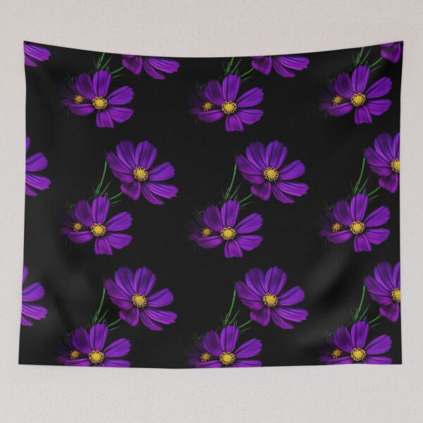 Item preview, Cosmos Tile 28: Stardust Whispers Clothed in Silken Petals designed and sold by TheBrainArt.