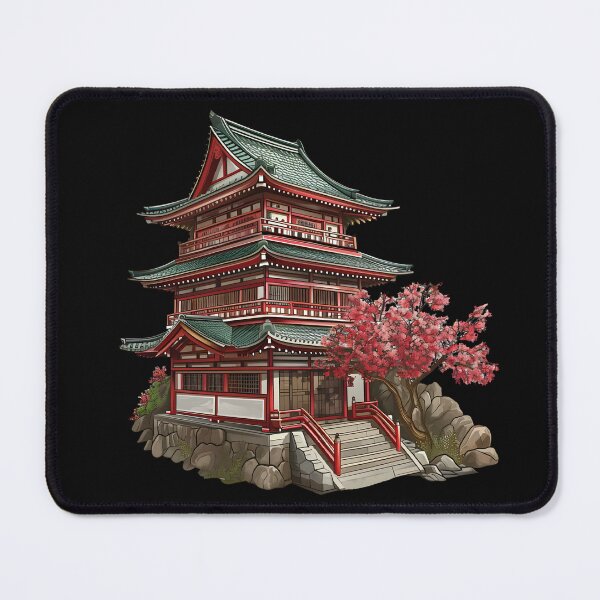 Item preview, Asian Style House designed and sold by ArtbyAiGallery.
