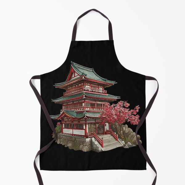 Item preview, Asian Style House designed and sold by ArtbyAiGallery.