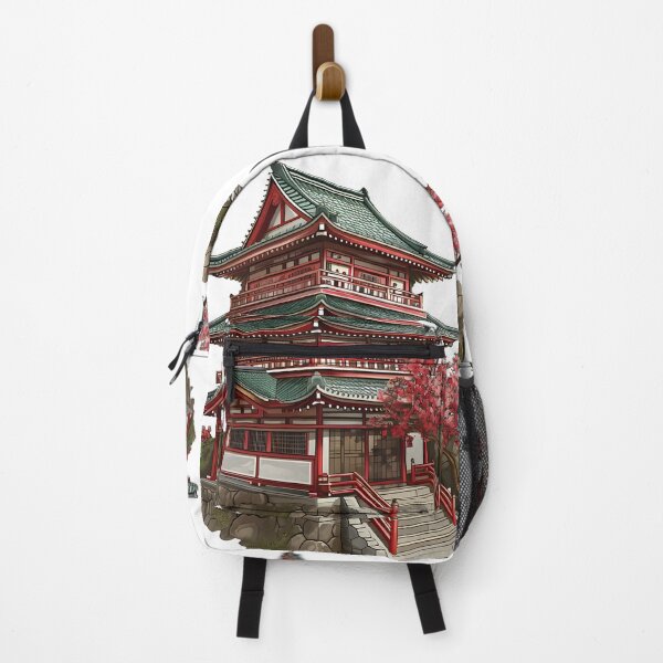 Item preview, Asian Style House designed and sold by ArtbyAiGallery.