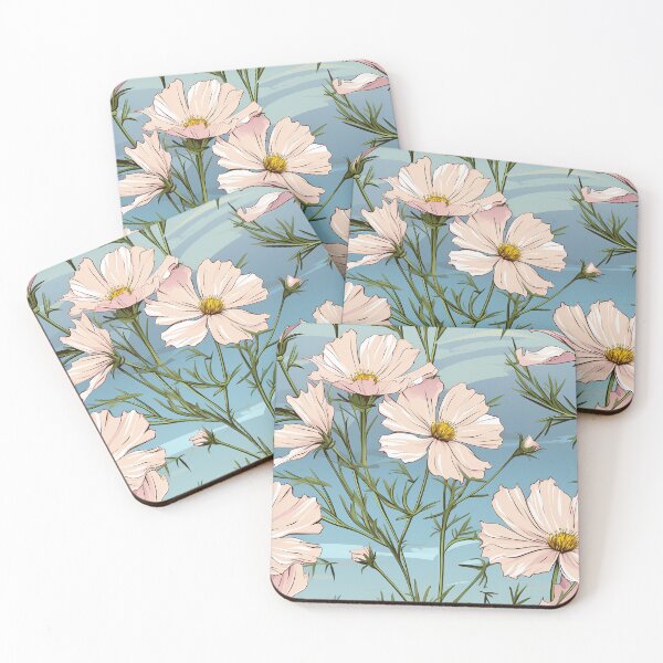 Item preview, Cosmos Tile 29: Stardust Whispers Clothed in Silken Petals designed and sold by TheBrainArt.