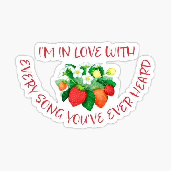 Item preview, im in love with every sing you've ever heard  designed and sold by spicystylesco.